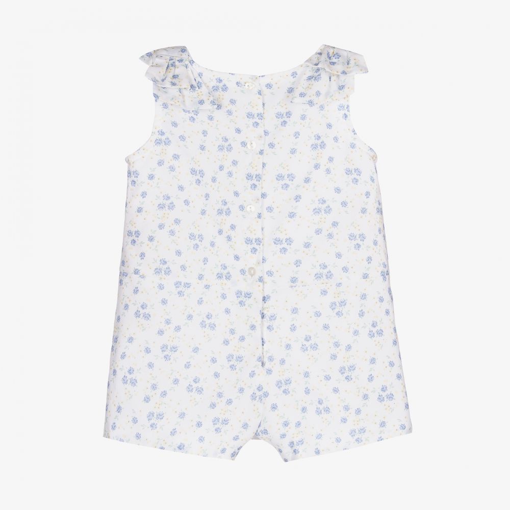 Sarah Louise-White Cotton Baby Shortie | Childrensalon Outlet