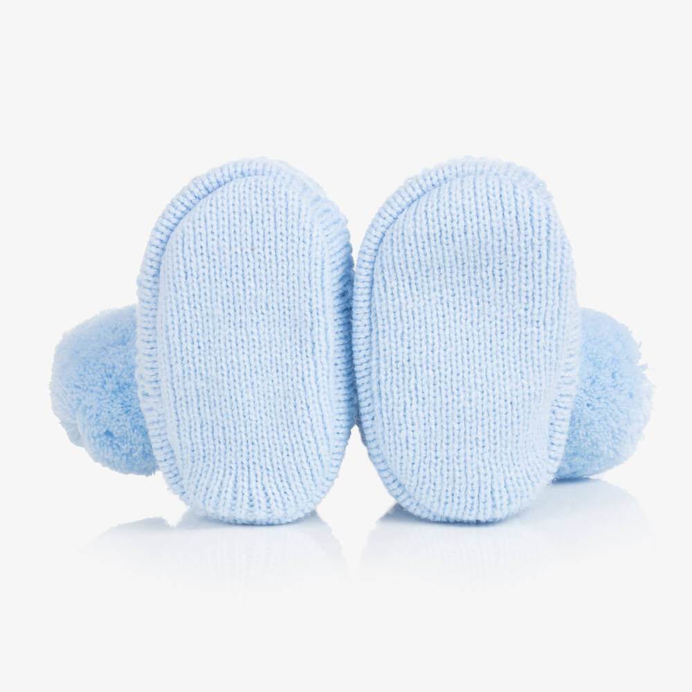 ساتيلا أوف سويدن-بوت أكريليك محبوك لون أزرق للأطفال | Childrensalon Outlet