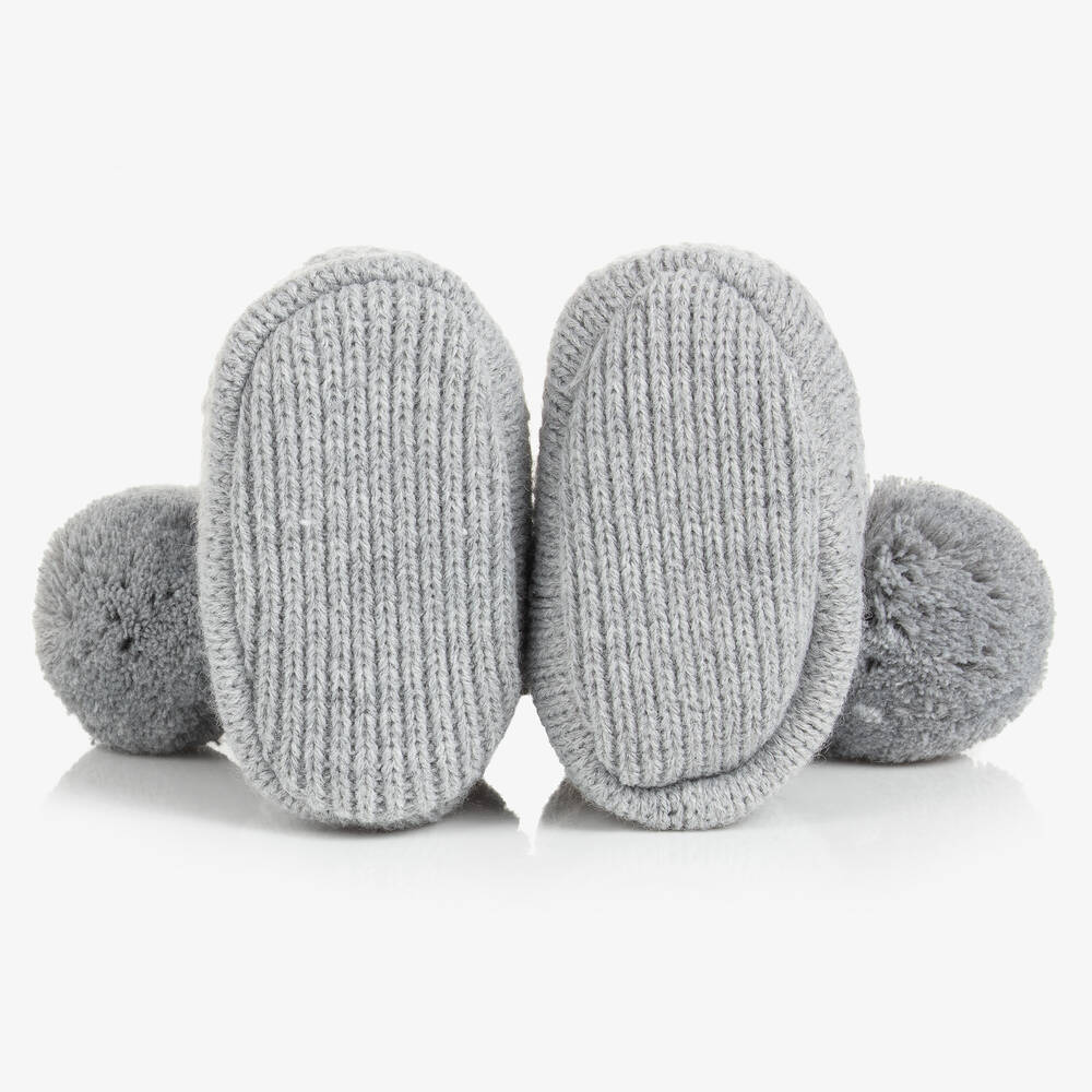 ساتيلا أوف سويدن-بوت أكريليك محبوك لون رمادي للأطفال | Childrensalon Outlet