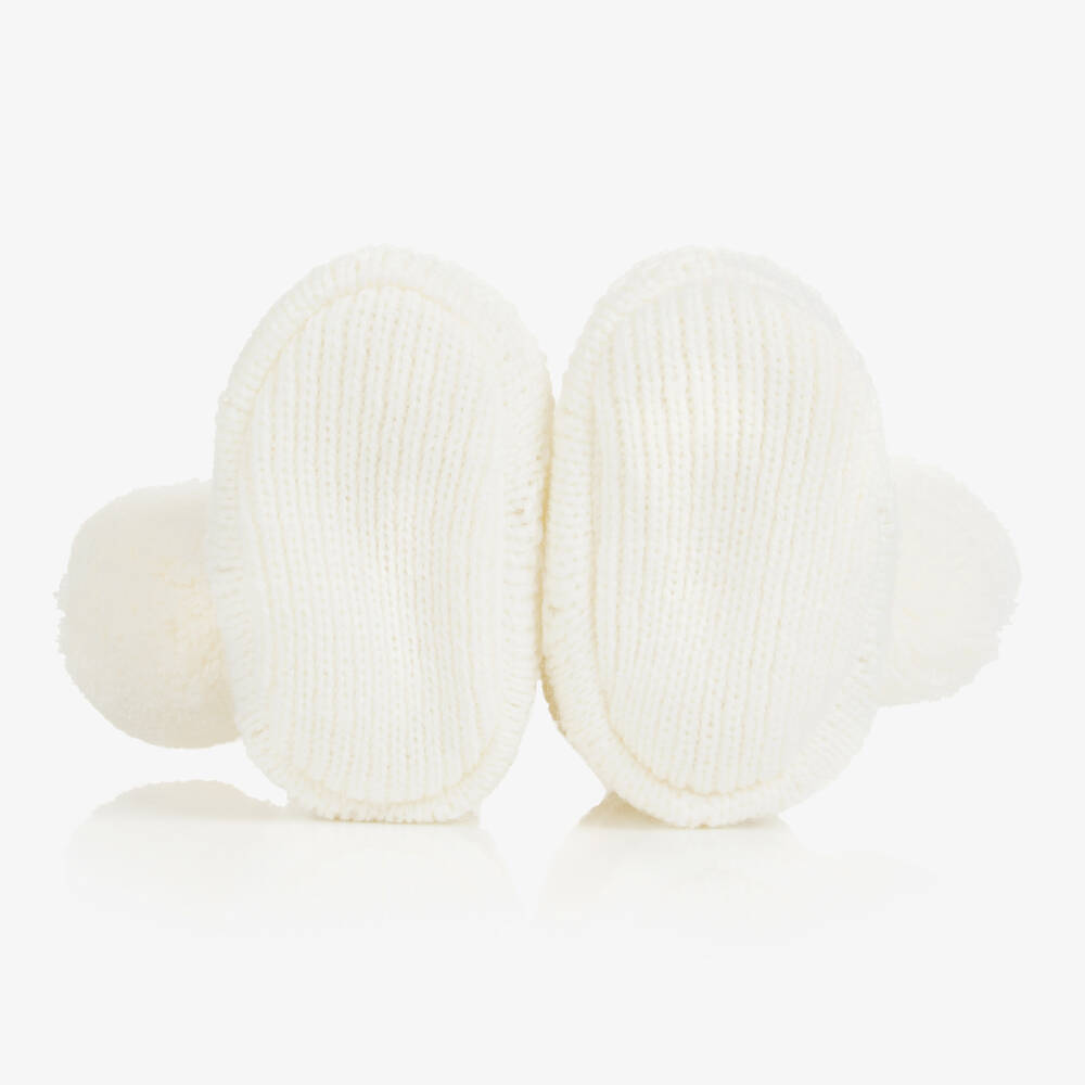 ساتيلا أوف سويدن-بوت أكريليك محبوك لون عاجي للأطفال | Childrensalon Outlet