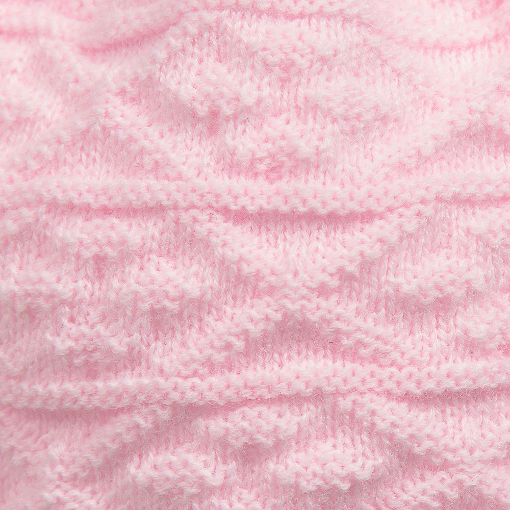 Sätila of Sweden-Pink Knitted Large Pom-Pom Hat | Childrensalon Outlet