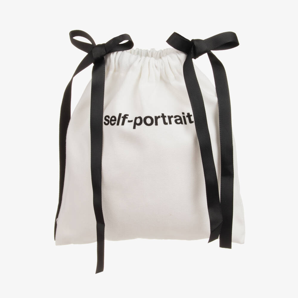 Self-Portrait-عصابة رأس دانتيل بيضاء أنيقة للبنات | Childrensalon Outlet