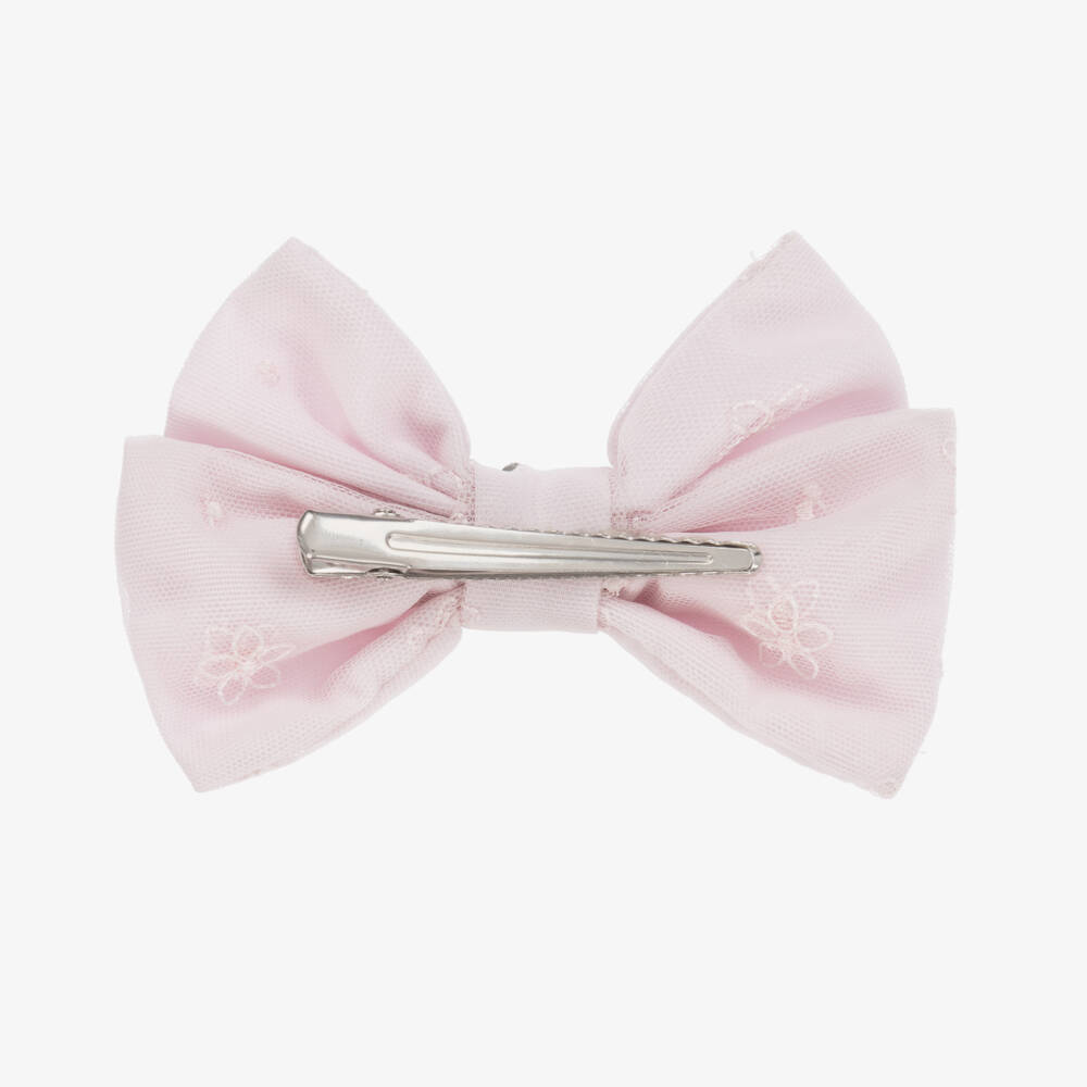 Self-Portrait-Girls Lavender Floral Bow Clip | Childrensalon Outlet