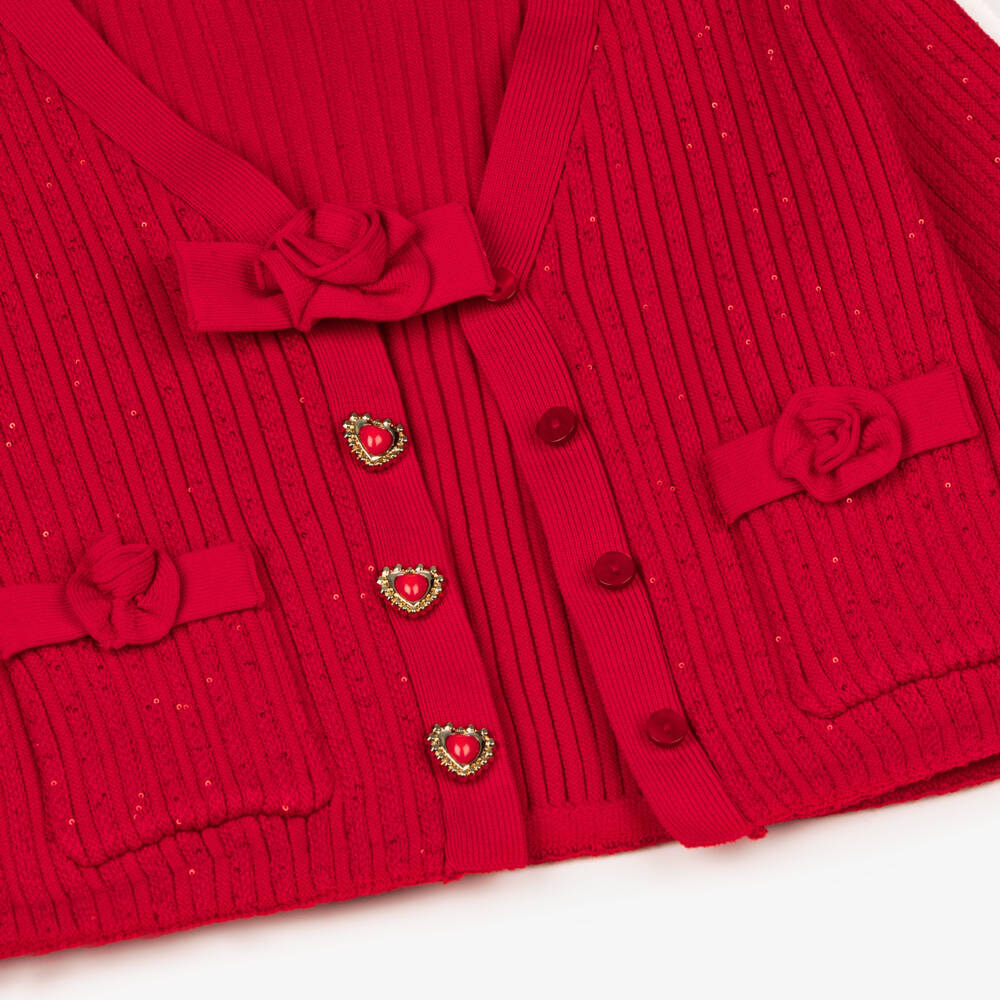 Self-Portrait-Girls Radiant Sequin Knit Sweater | Childrensalon Outlet