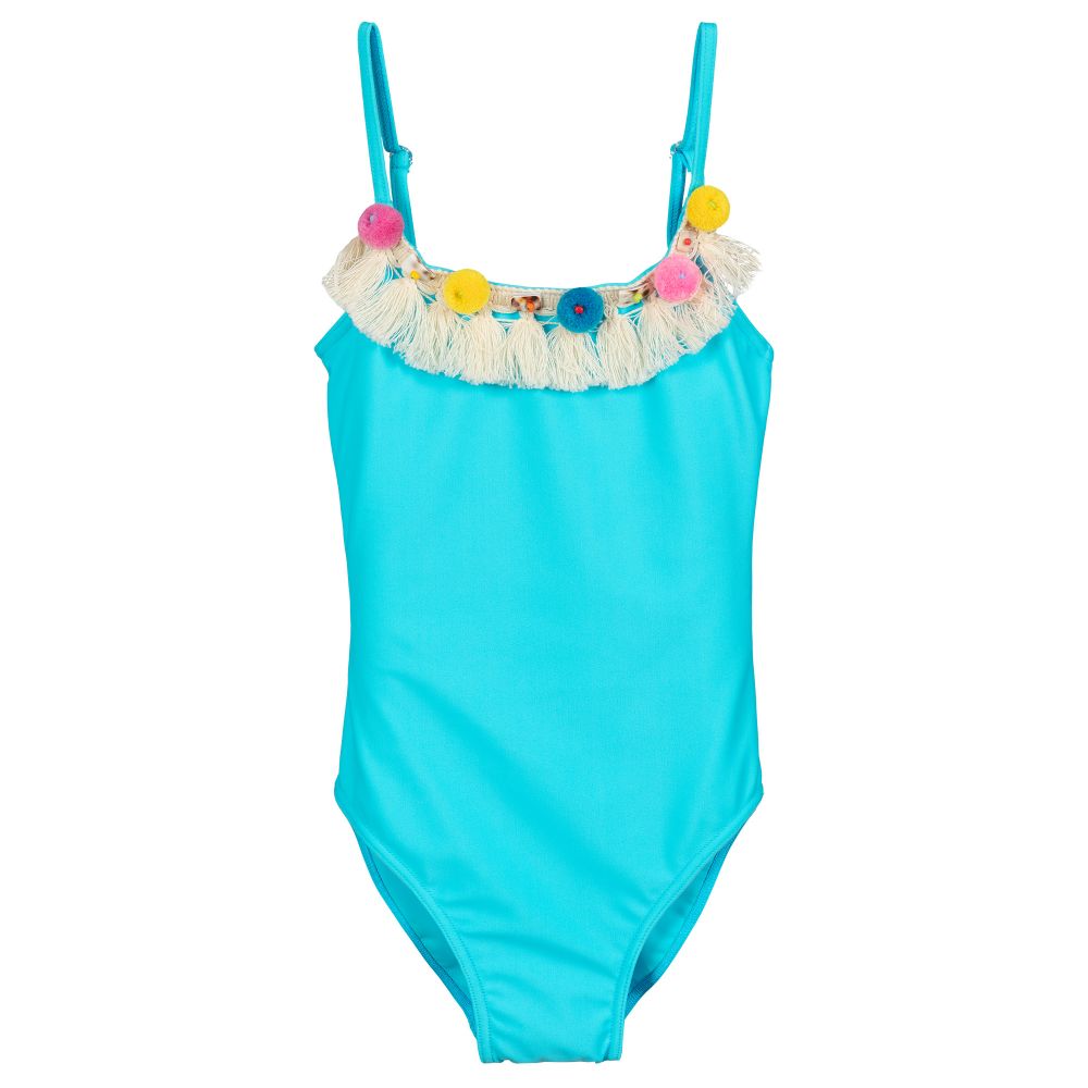 Pom pom swimsuit Clearance