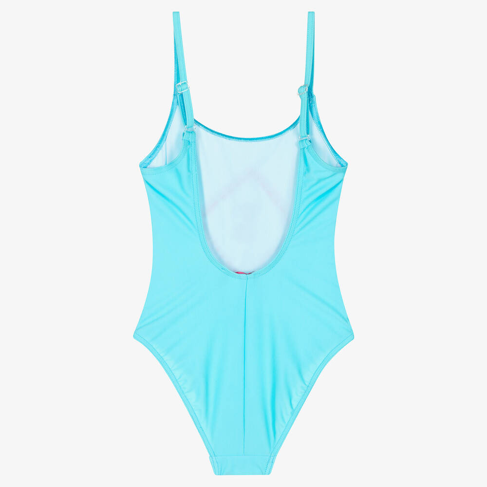 Selini Action-Girls Blue Mirror Swimsuit | Childrensalon Outlet