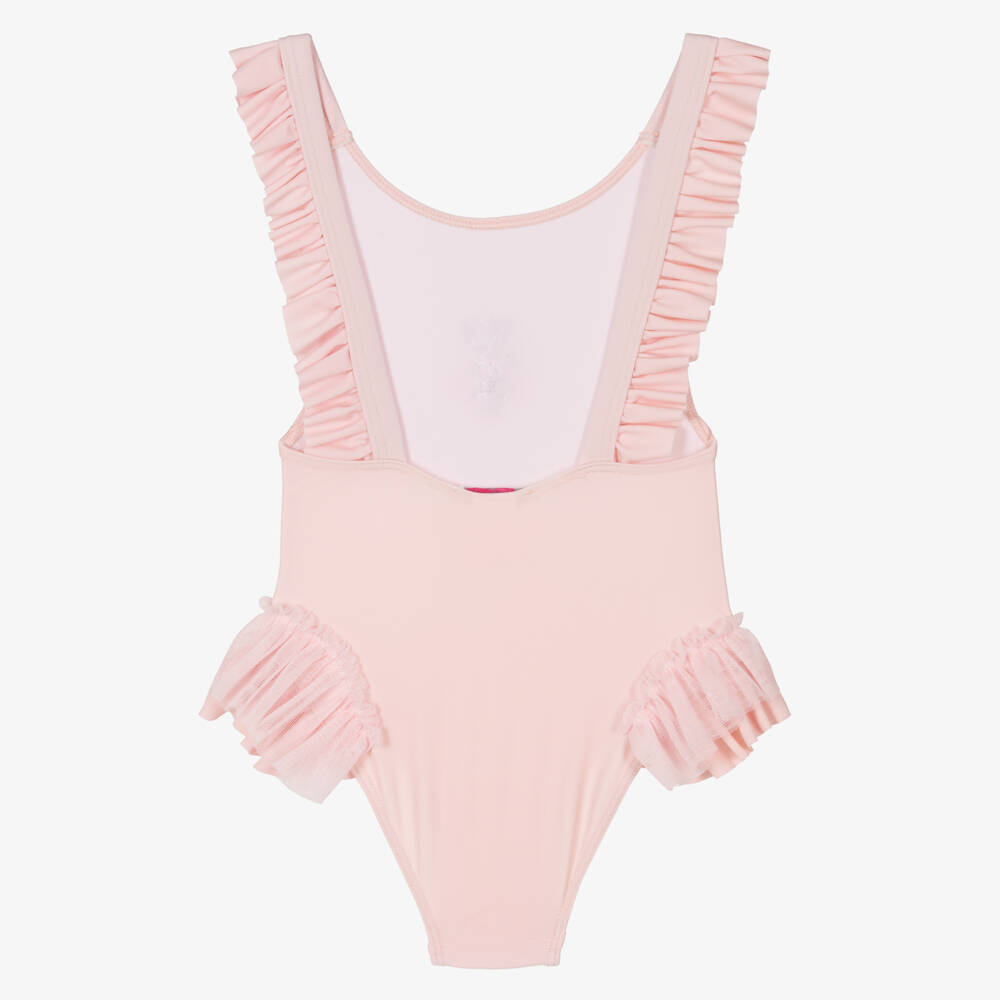 Selini Action-Girls Blush Bear Adorned Swimsuit | Childrensalon Outlet
