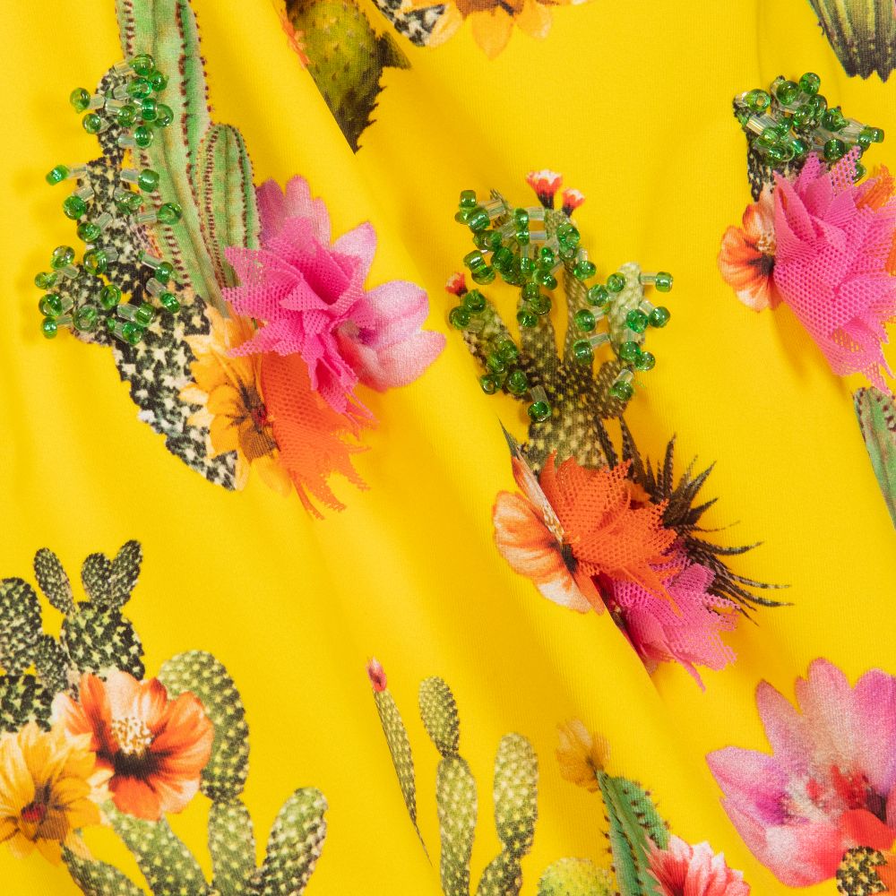 Selini Action-Girls Cactus Print Swimsuit | Childrensalon Outlet