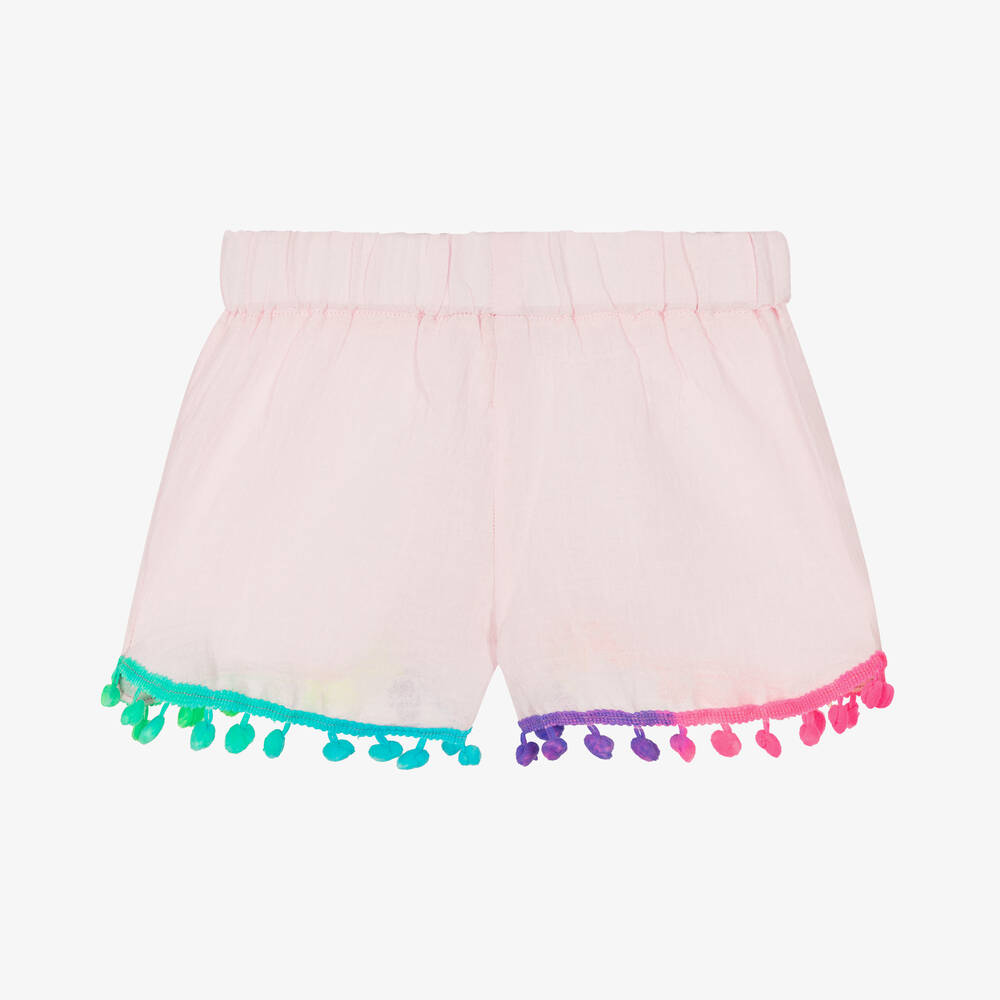 Selini Action-شورت قطن-بوم بوم لون زهري للبنات | Childrensalon Outlet