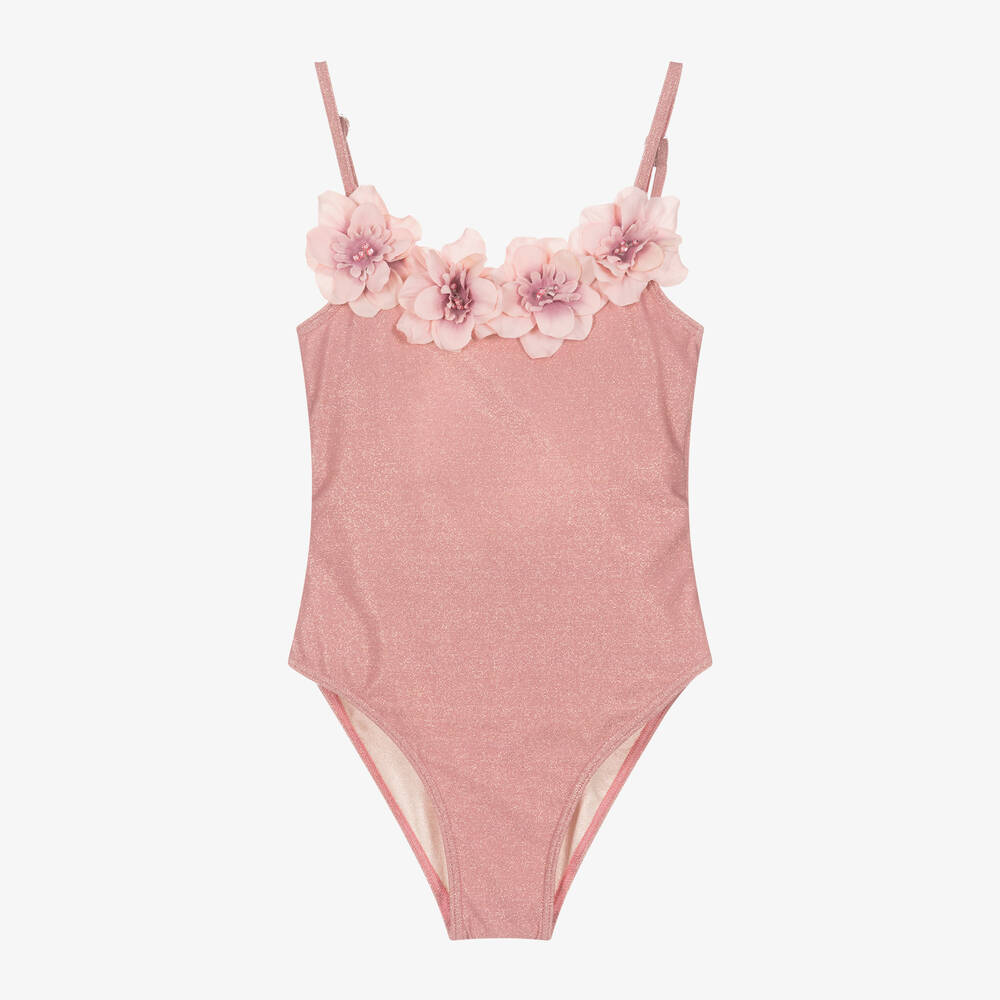Flower swimsuit cheap