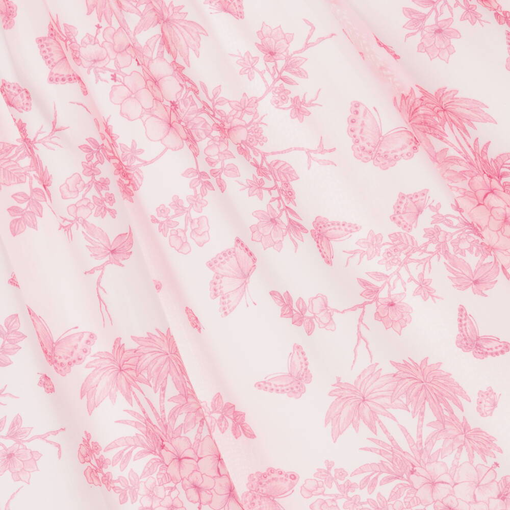 Selini Action-Girls Pink & White Floral Sundress | Childrensalon Outlet