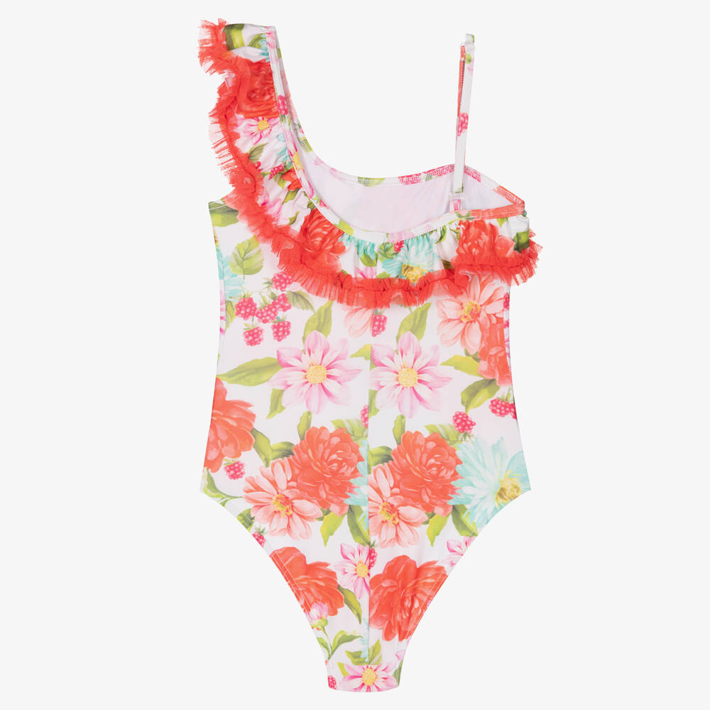 Selini Action-Купальник с красными цветами | Childrensalon Outlet