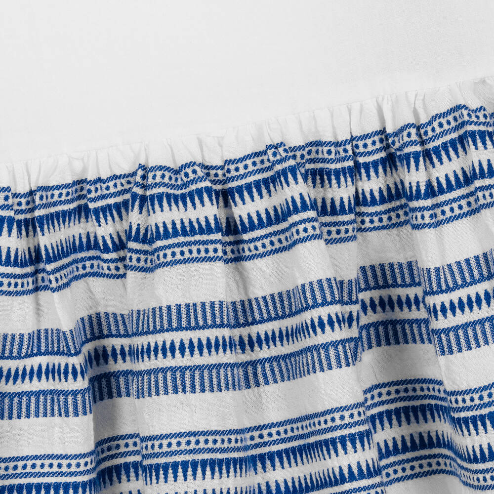 Selini Action-Girls White Cotton Dress | Childrensalon Outlet