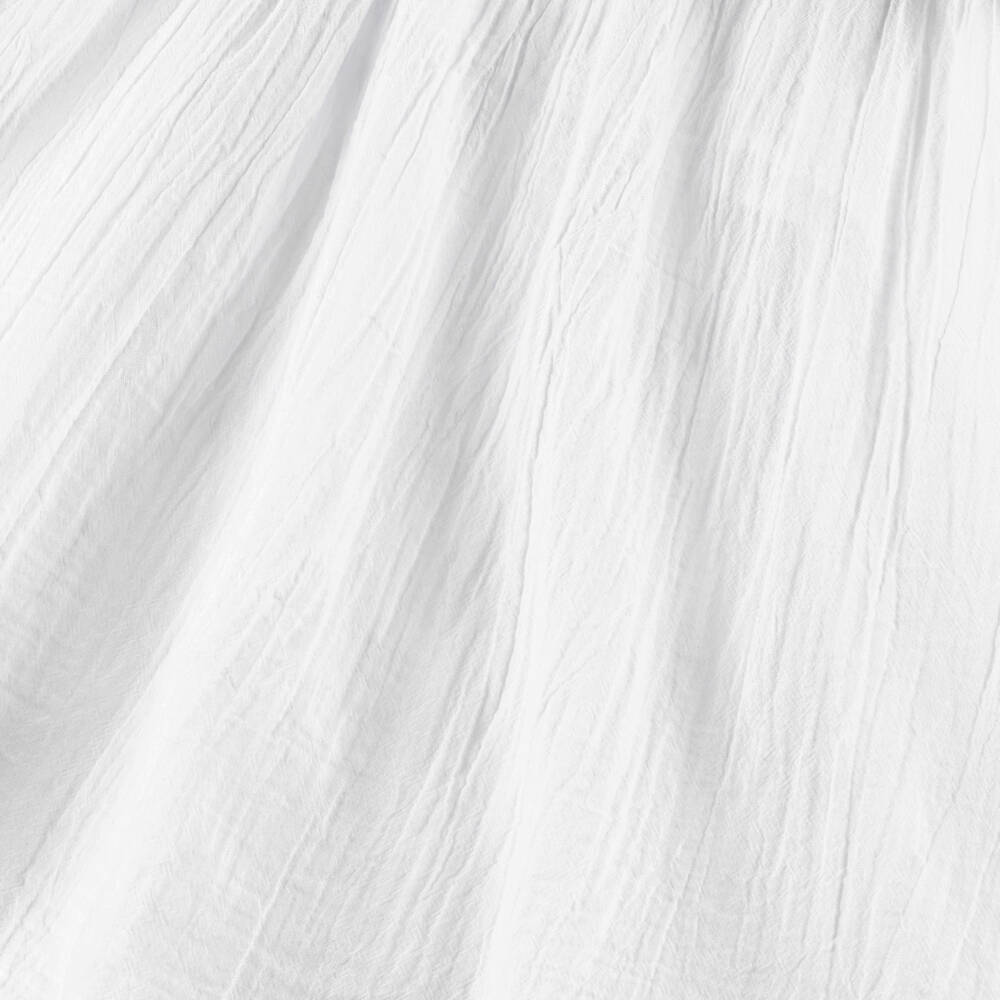 Selini Action-Girls White & Pink Butterflies Cotton Dress | Childrensalon Outlet