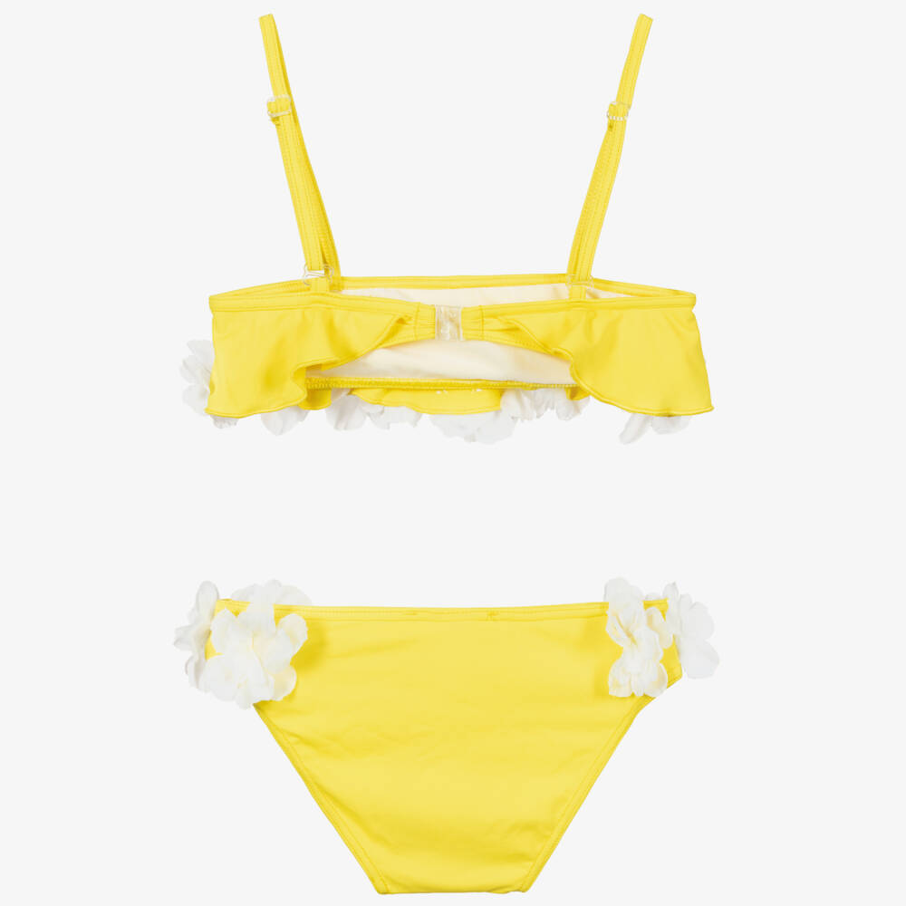 Selini Action-Girls Yellow Flowers Bikini | Childrensalon Outlet
