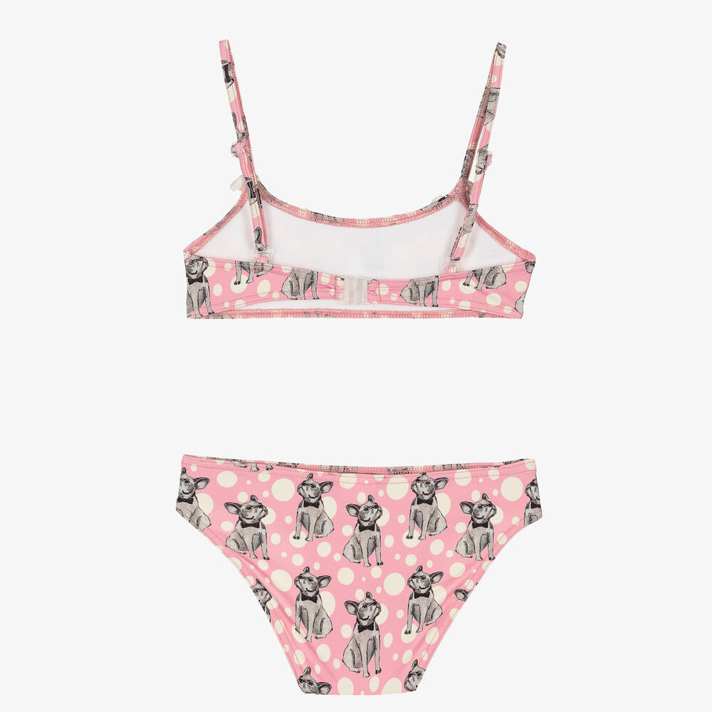 Selini Action-Pink French Bulldog Bikini | Childrensalon Outlet