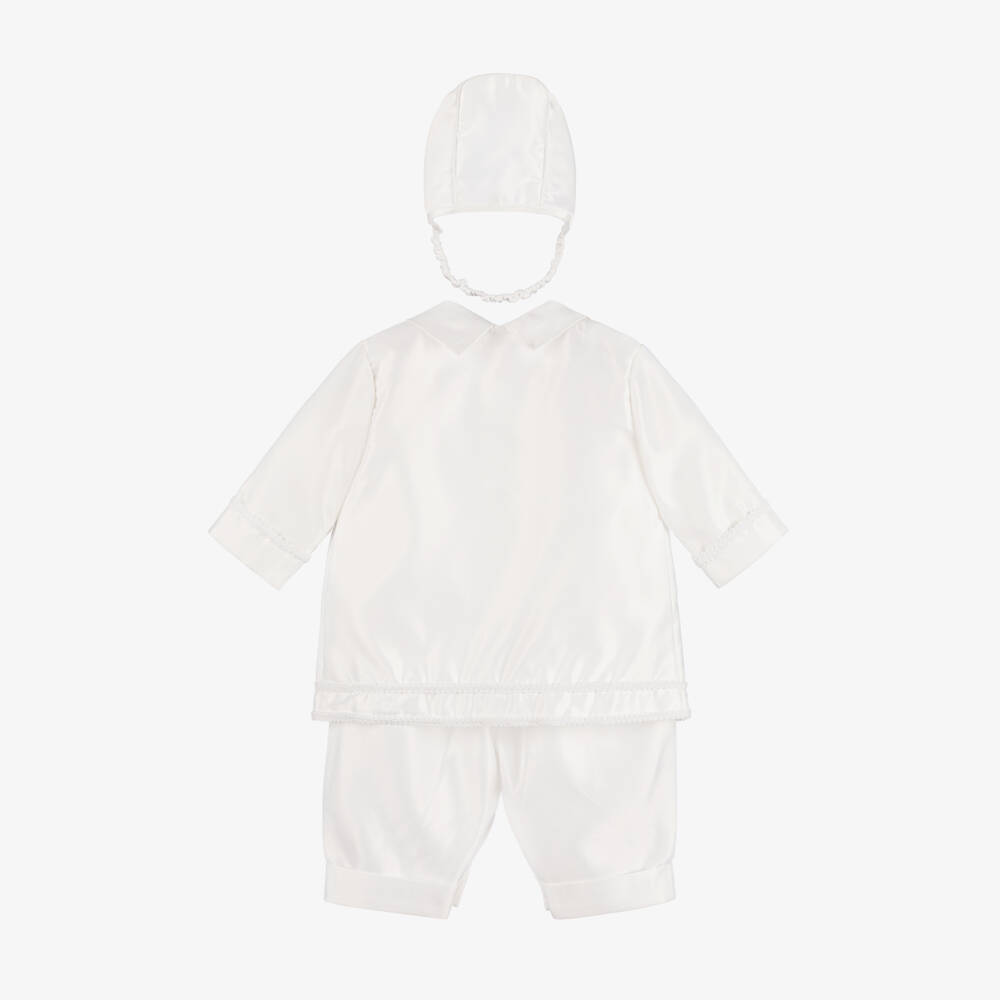 Sevva-Boys Ivory Satin Formal Set | Childrensalon Outlet