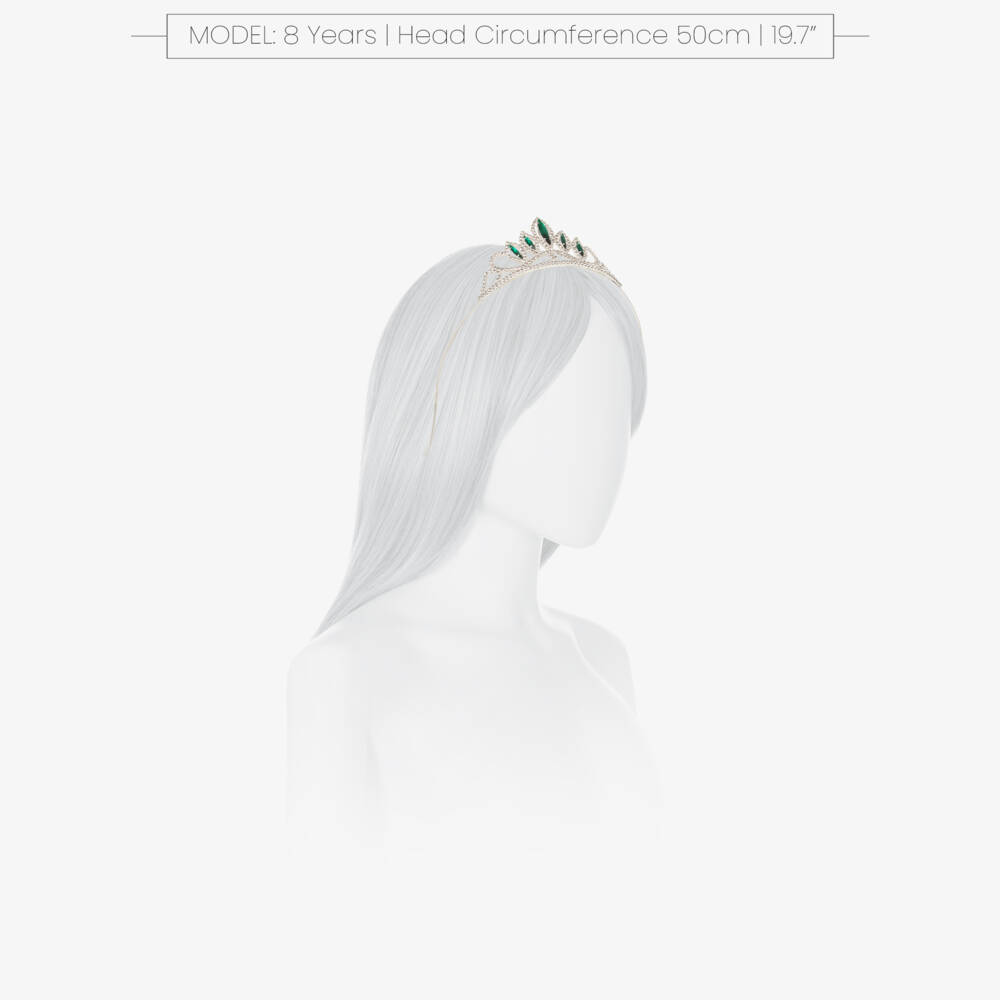 Sevva-Emerald Hair Tiara | Childrensalon Outlet