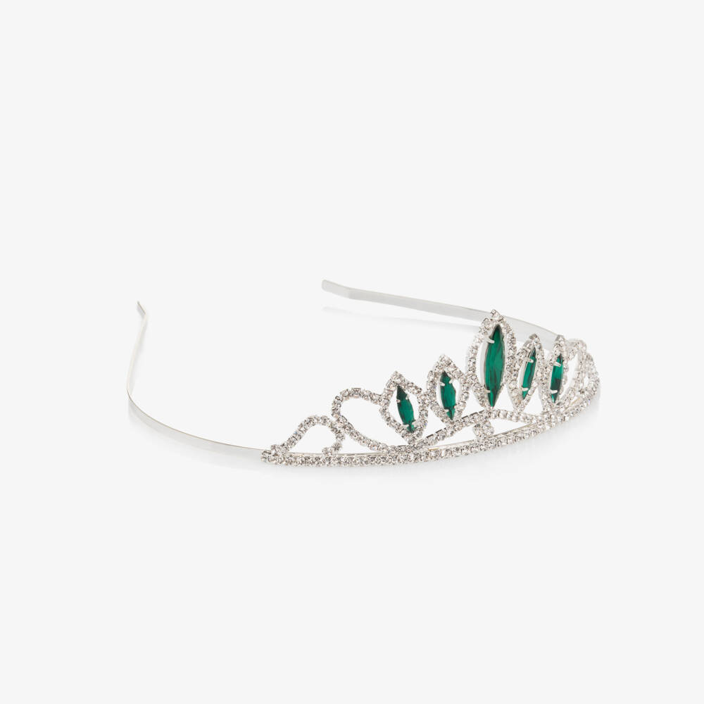 Sevva-Emerald Hair Tiara | Childrensalon Outlet