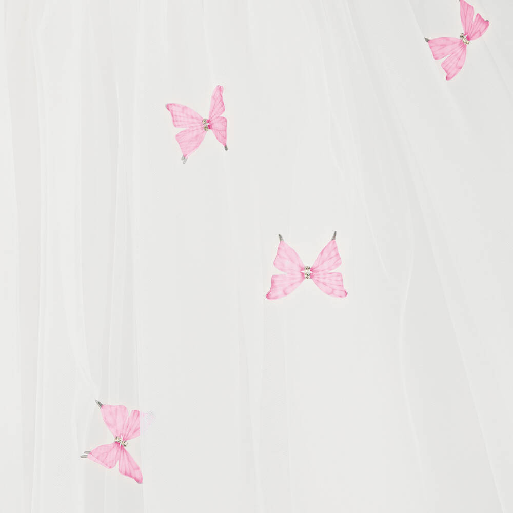 Sevva-Нежное розовое платье с бабочками для девочек | Childrensalon Outlet