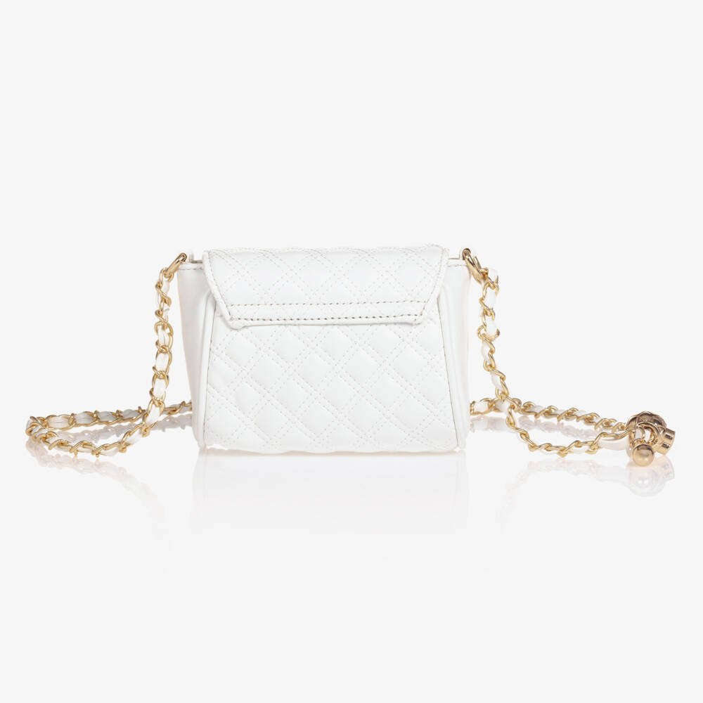 Sevva-Girls Elegant Ivory Quilted Purse | Childrensalon Outlet