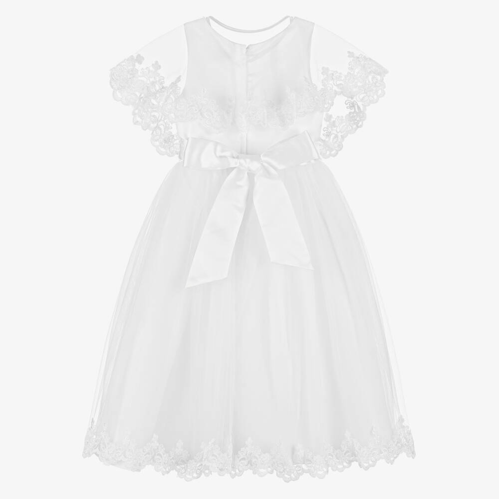 Sevva-Элегантный белый комплект из тюля для девочек | Childrensalon Outlet