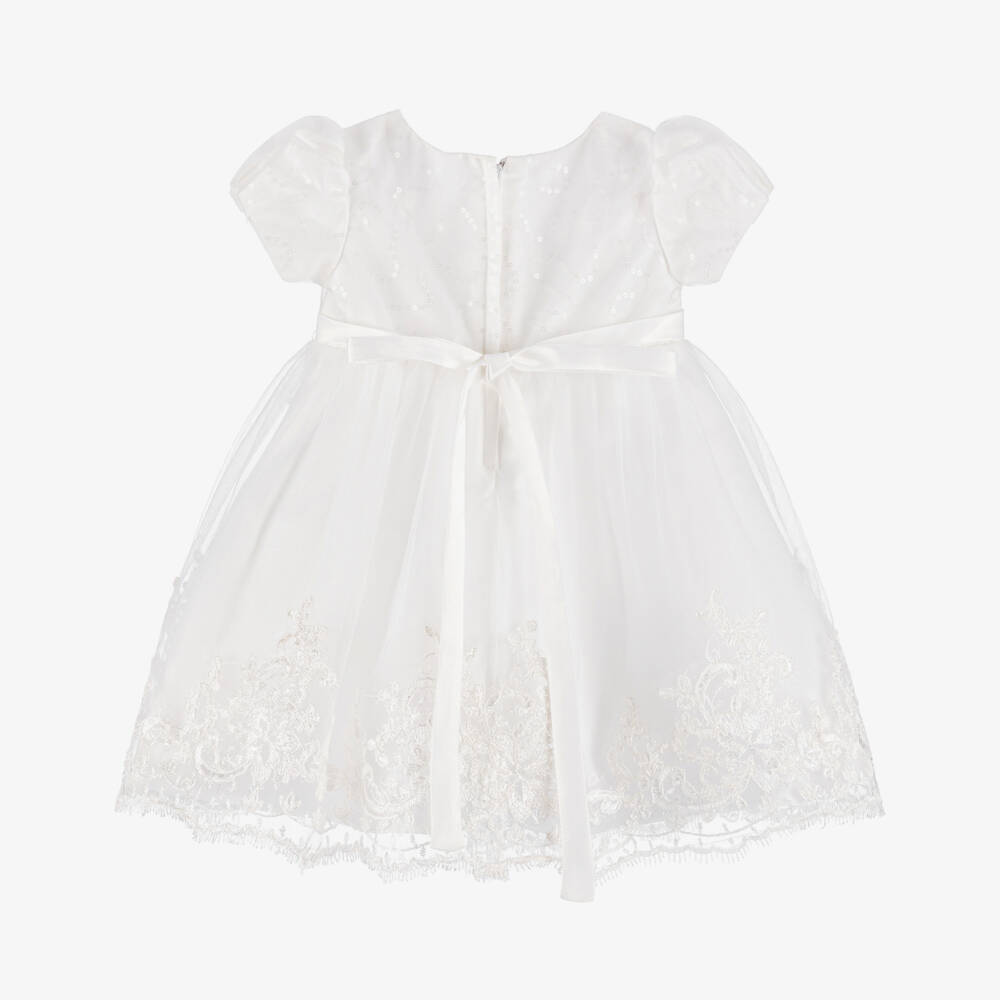 Sevva-Girls' Elegant White Tulle Gown | Childrensalon Outlet