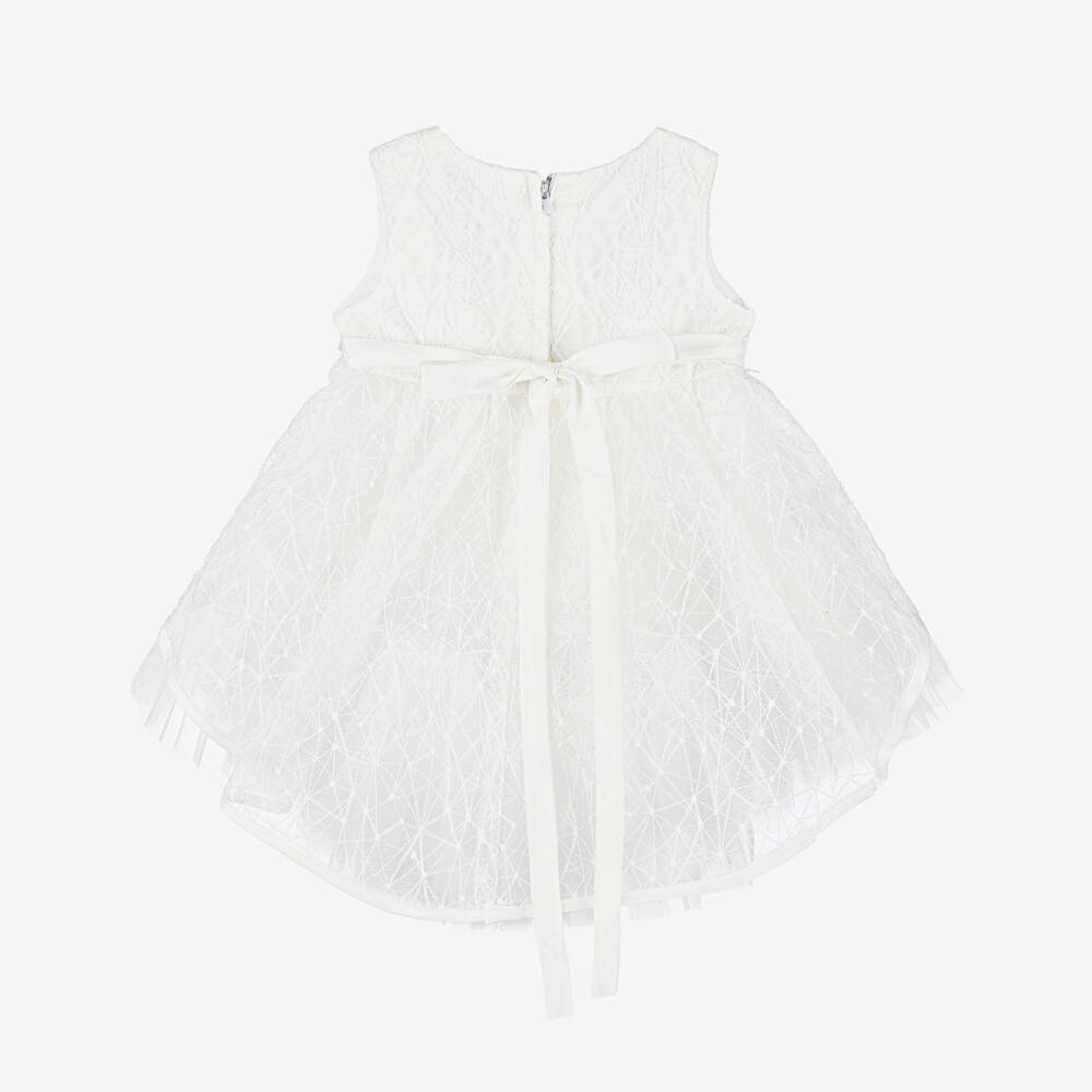 Sevva-Платье из кремового тюля для девочек | Childrensalon Outlet