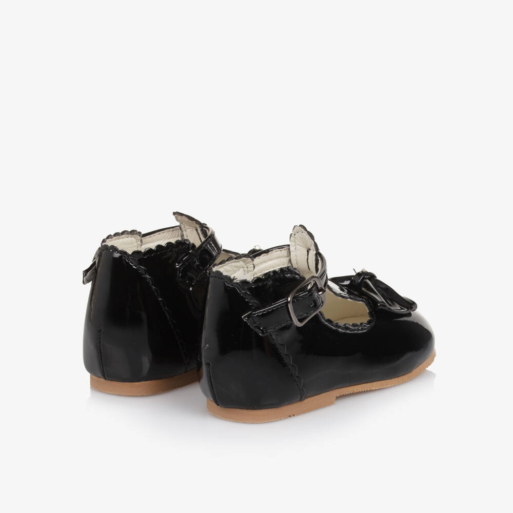 Sevva-Girls T-bar - Black Patent | Childrensalon Outlet