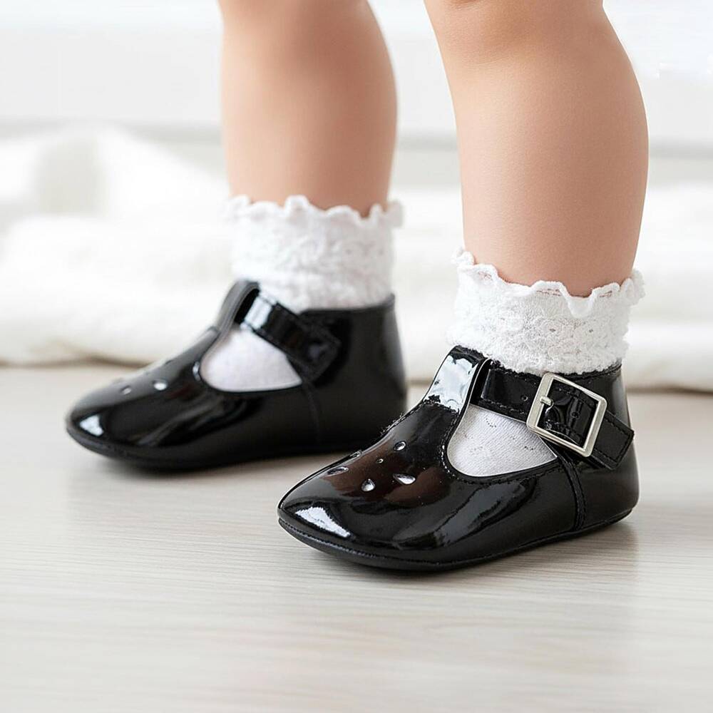 Sevva-Prewalker T-bar - Black | Childrensalon Outlet
