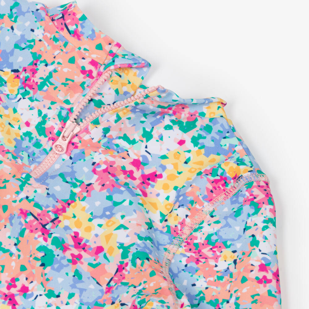 Shade Critters-طقم سباحة أزرق مزخرف للبنات | Childrensalon Outlet