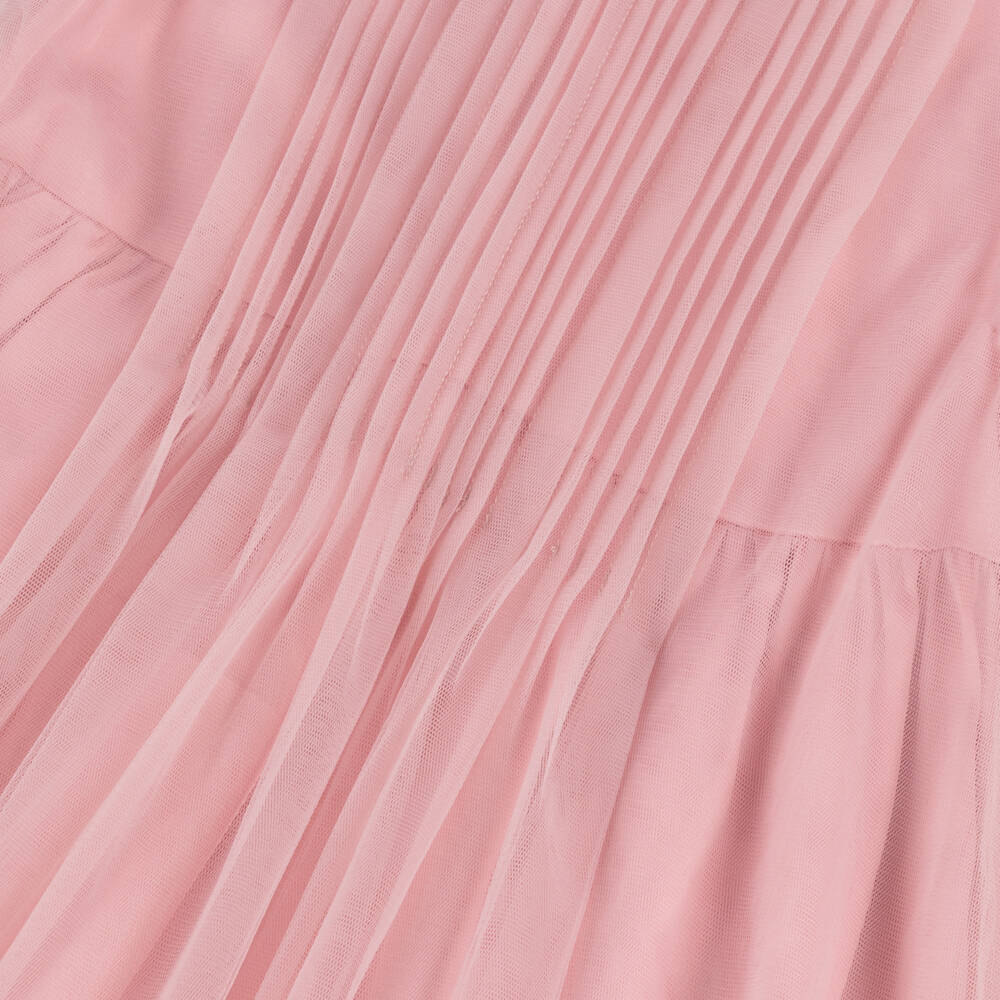 Shatha Essa-Girls Blush Ensemble: Dress & Coat | Childrensalon Outlet