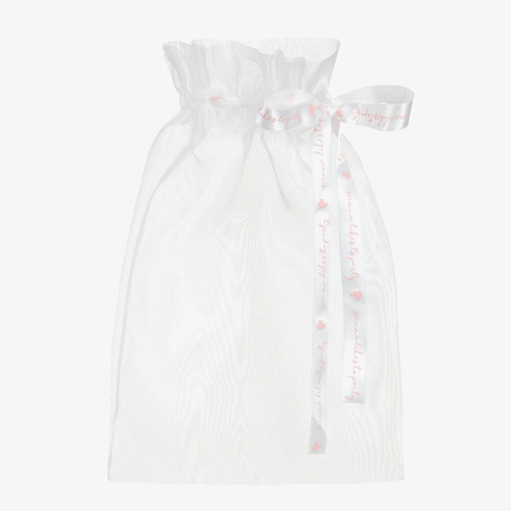 Sienna Likes To Party-Кремовый плиссированный тюрбан для девочек | Childrensalon Outlet