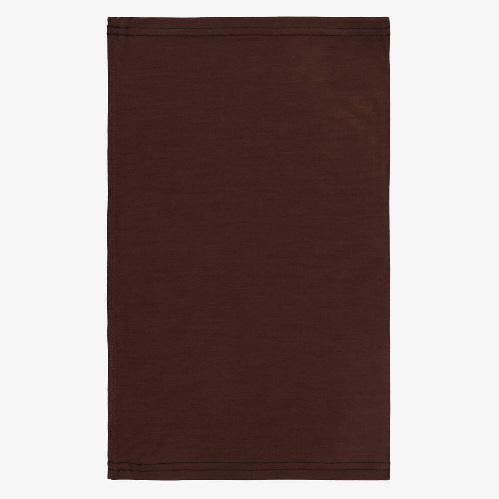 Smalls Merino-Brown Zq Merino Wool Snood 23cm | Childrensalon Outlet