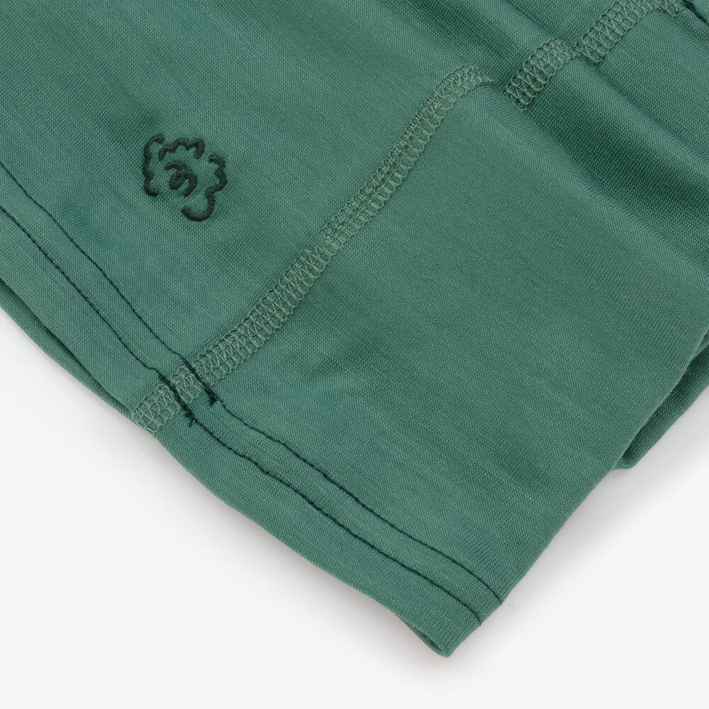 Smalls Merino-Emerald Merino Wool Snood | Childrensalon Outlet
