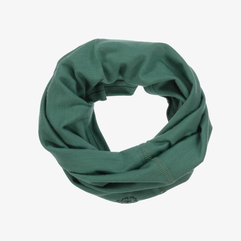 Smalls Merino-Emerald Merino Wool Snood | Childrensalon Outlet