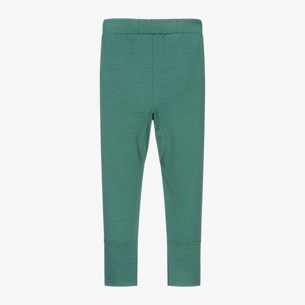 Smalls Merino-Green Merino Wool Joggers | Childrensalon Outlet