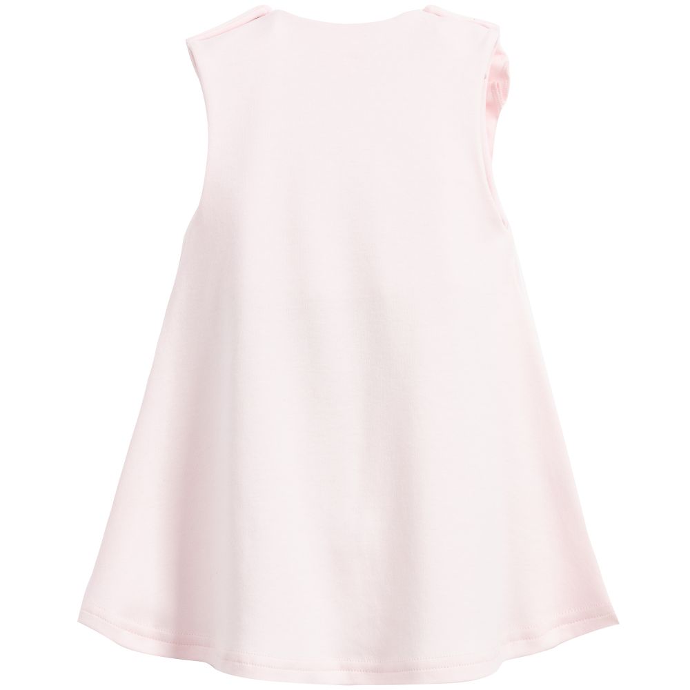 Sofija-Baby Girls Pink Cotton Dress | Childrensalon Outlet
