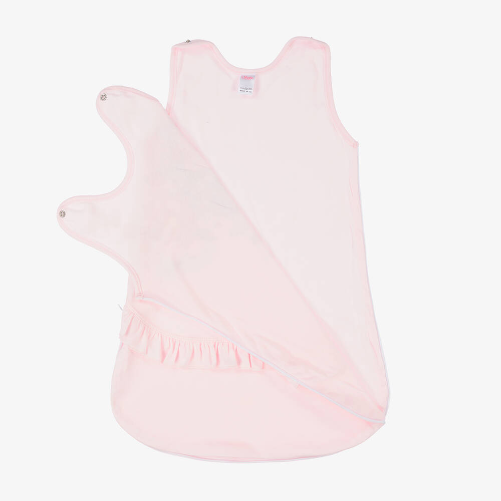 Sofija-Baby Girls Pink Floral Sleeping Bag  | Childrensalon Outlet