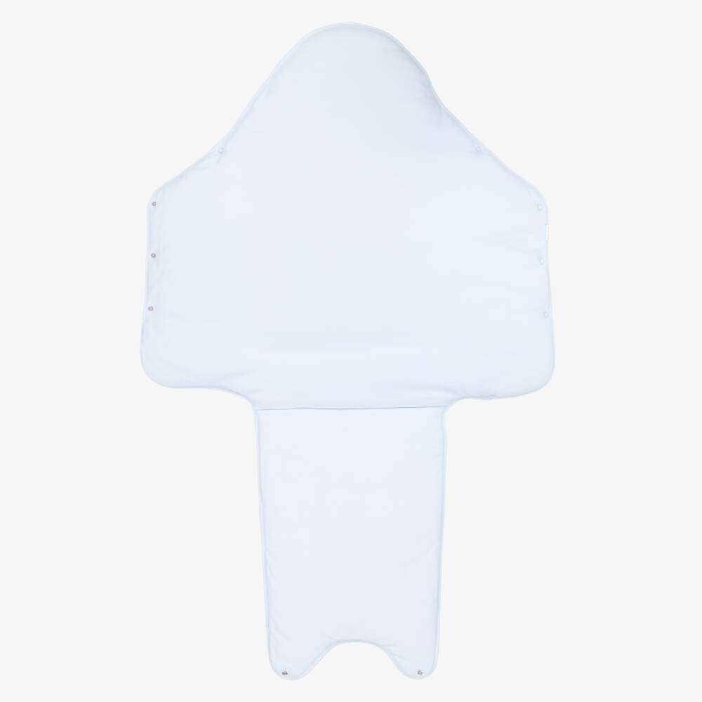 Sofija-Boys Blue Balloon Print Cotton Nest (67cm) | Childrensalon Outlet