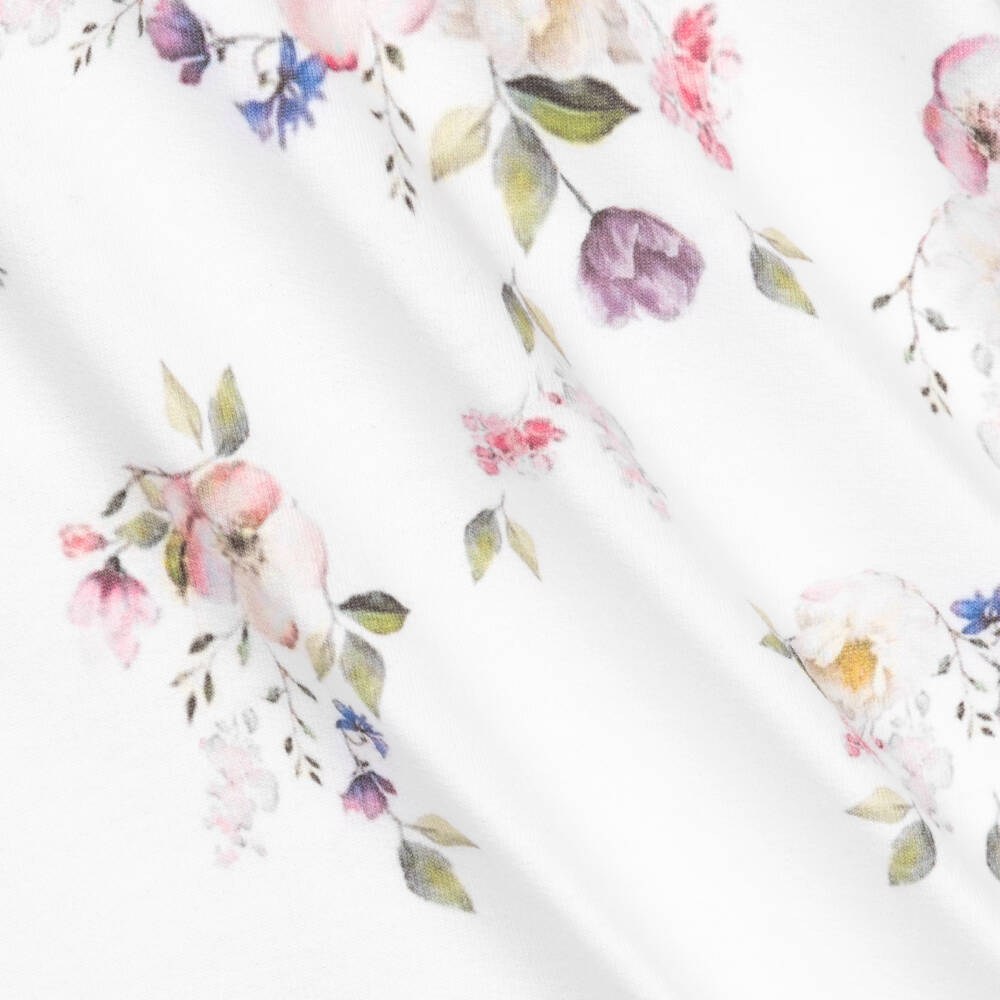 Sofija-Girls' Delicate Floral Cotton Dress | Childrensalon Outlet