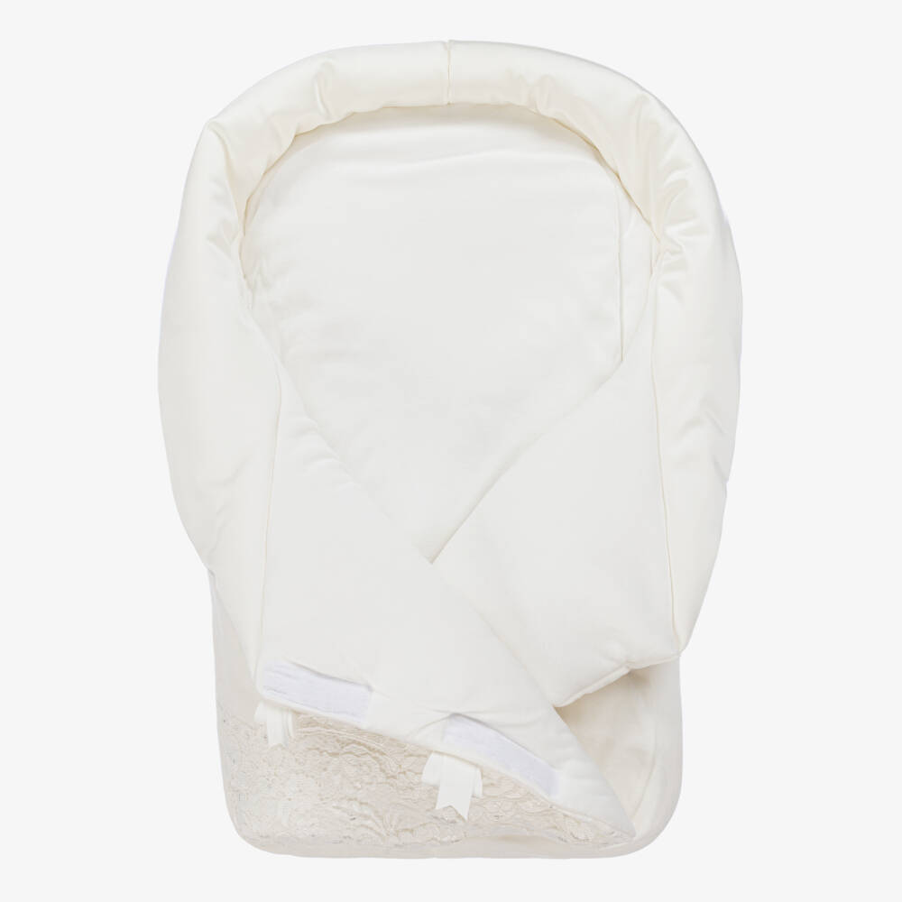 Sofija-Girls' Luxurious Ivory Cradle Cocoon | Childrensalon Outlet
