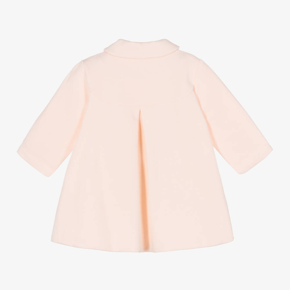 Sofija-Розовое хлопковое пальто для девочек | Childrensalon Outlet