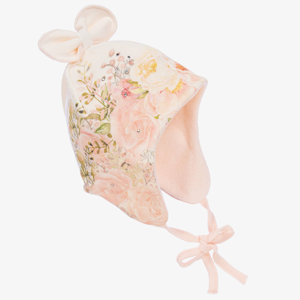 Sofija-قبعة قطنية زهرية للبنات | Childrensalon Outlet