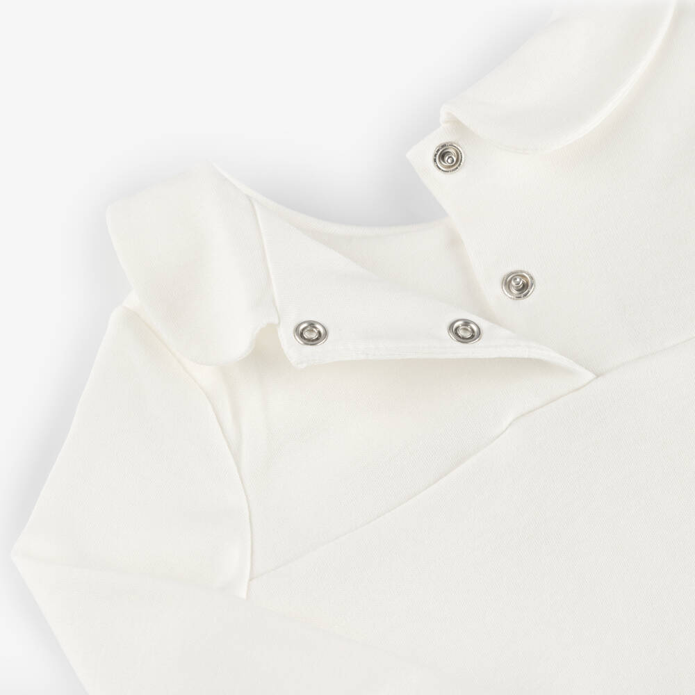 Sofija-Ivory Bow Leggings Set | Childrensalon Outlet