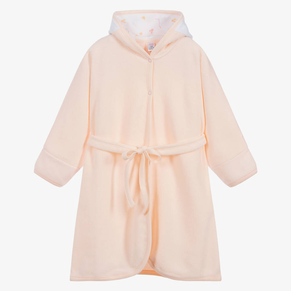 Sofija-Персиково-розовый махровый халат | Childrensalon Outlet