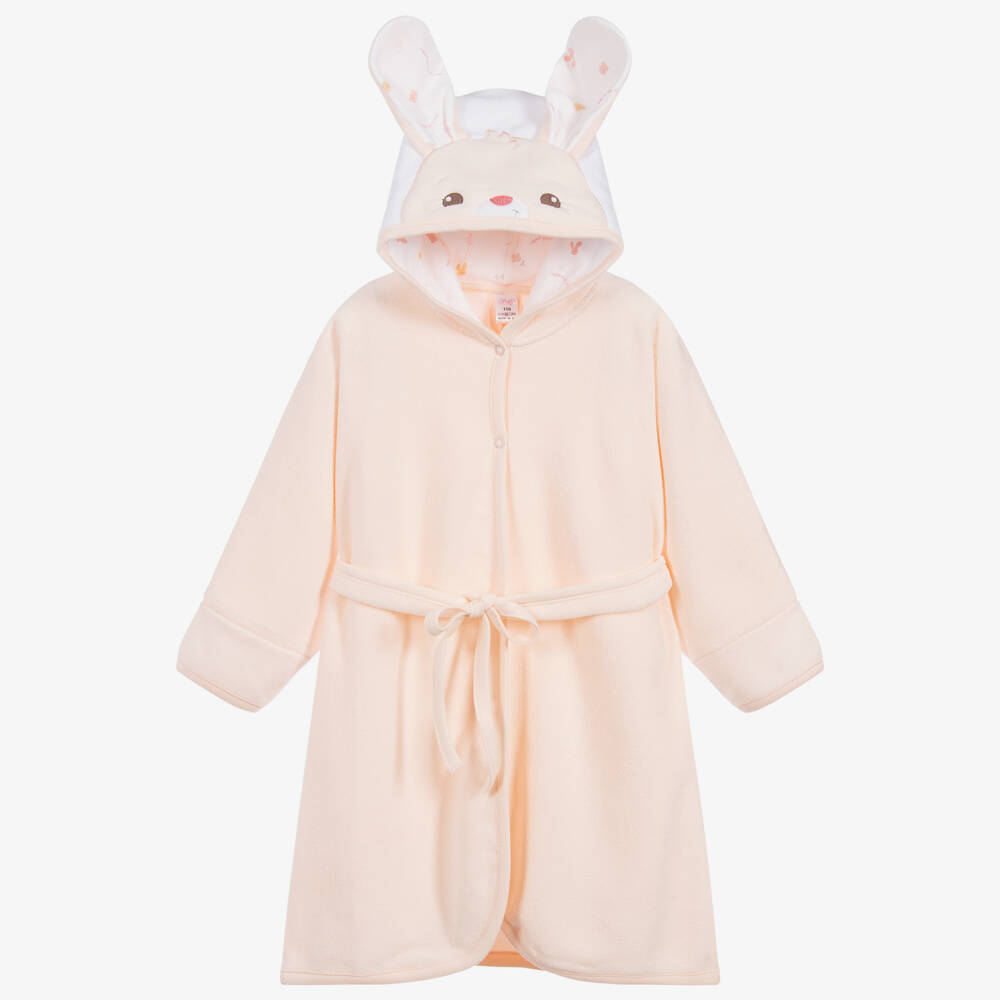 Sofija-Персиково-розовый махровый халат | Childrensalon Outlet