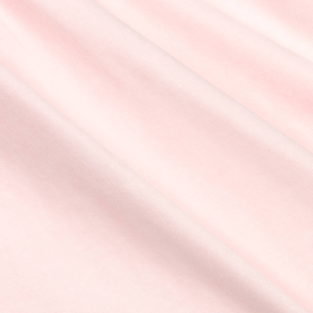 Sofija-Pink Cotton Velour Baby Dress | Childrensalon Outlet