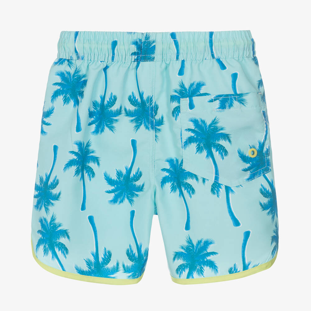 Palm tree swim shorts shop