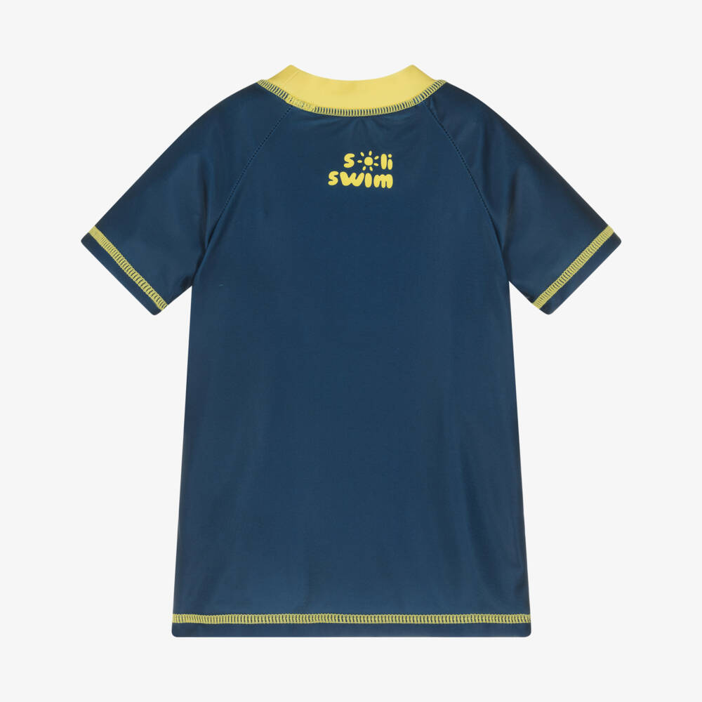 Soli Swim-حارس الشمس الأزرق والأصفر للأولاد | Childrensalon Outlet